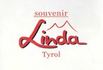 Souvenir Linda Zillertal Tyrol